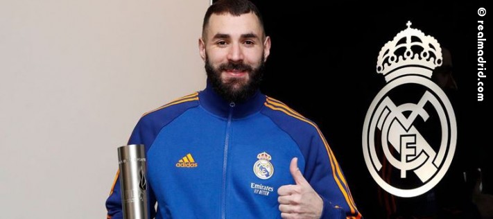 Karim Benzema oceněn asociací sportovních novinářů. Tento rok považuje za svůj nejlepší