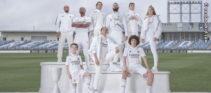 GALERIE: Real Madrid oficiálně představil nový domácí dres na sezonu 2022/2023