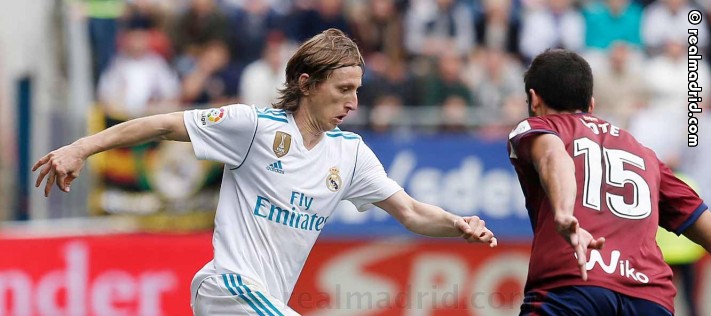 Modrić se vrátil v plné parádě. Záložník Realu na hřišti Eibaru zářil