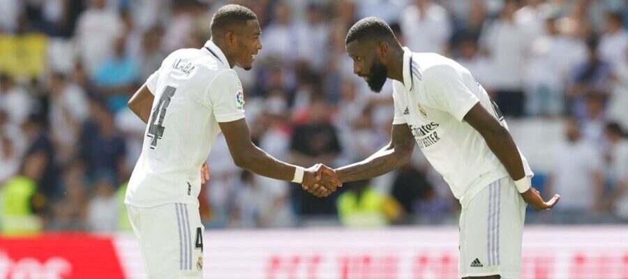 David Alaba a Antonio Rüdiger (zdroj: realmadrid.com)