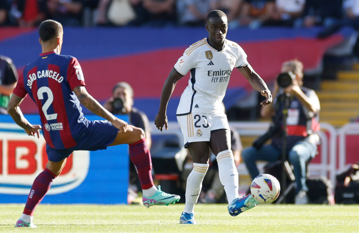 Ferland Mendy proti Barceloně (zdroj: realmadrid.com)