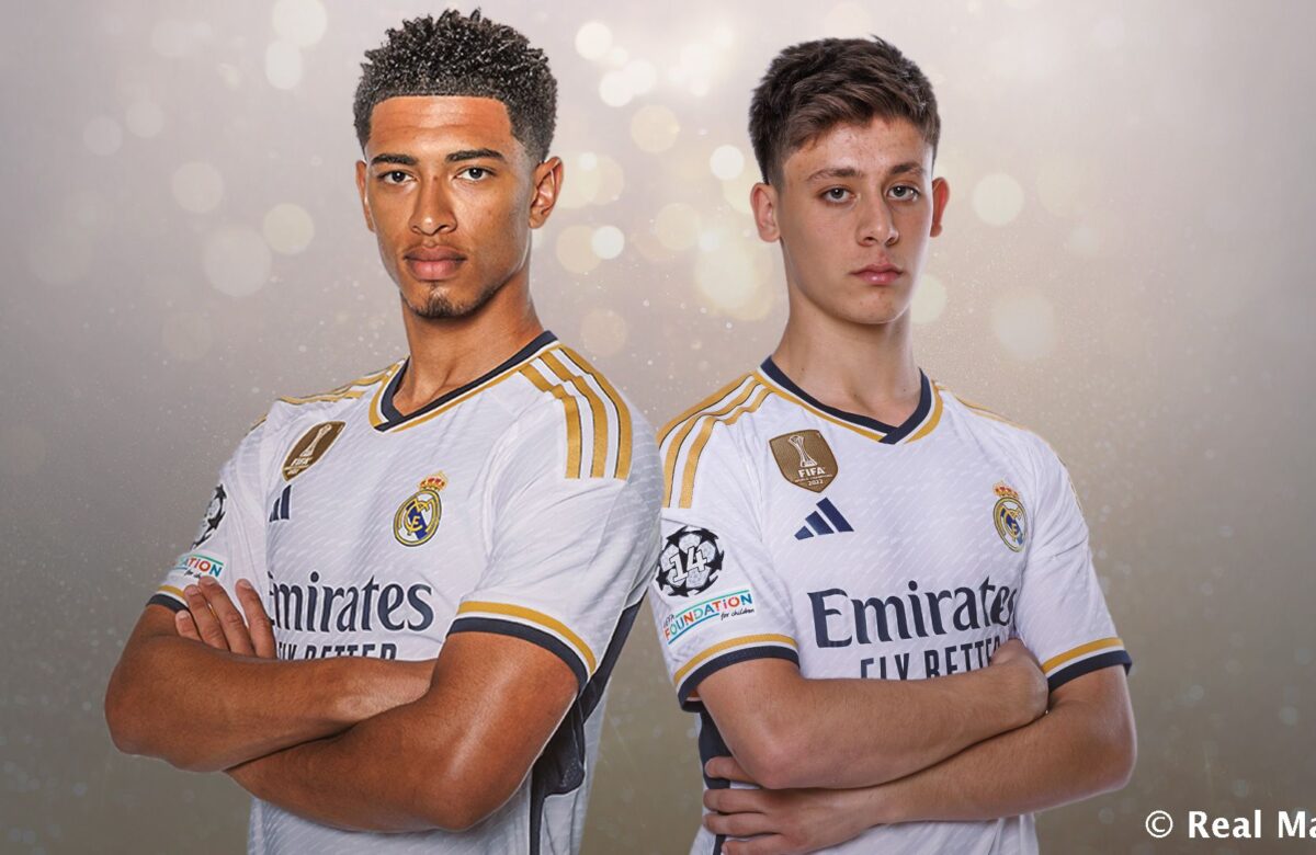 Jude Bellingham a Arda Güler (zdroj: realmadrid.com)