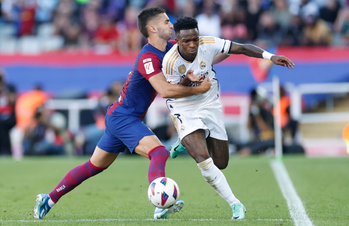 Vinícius Júnior proti Barceloně (zdroj: realmadrid.com)