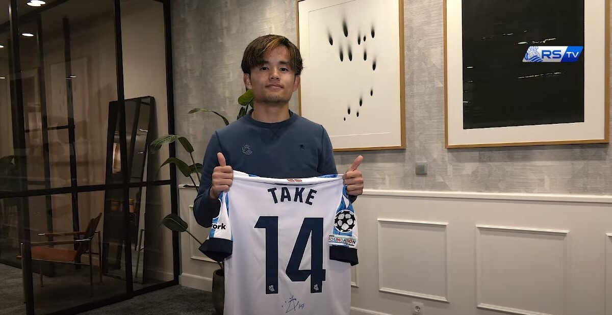 Take Kubo (zdroj: youtube.com Real Sociedad)