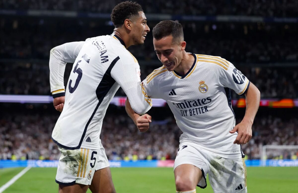 Lucas Vázquez a Jude Bellingham (zdroj: realmadrid.com)