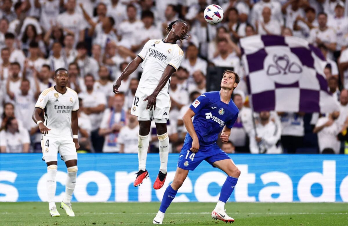 Juanmi Latasa a Camavinga (zdroj: realmadrid.com)