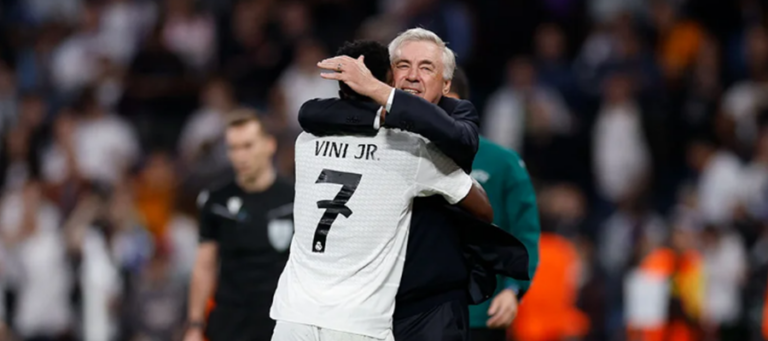 Vinícius: Ancelotti říkal, že můj gól hlavou je nemožný, a slíbil mi za něj dárek, takže na něj čekám