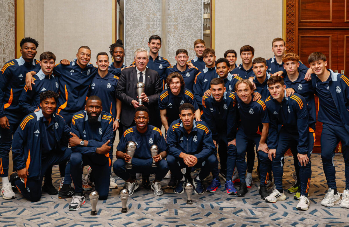 Tým The Best (zdroj: realmadrid.com)