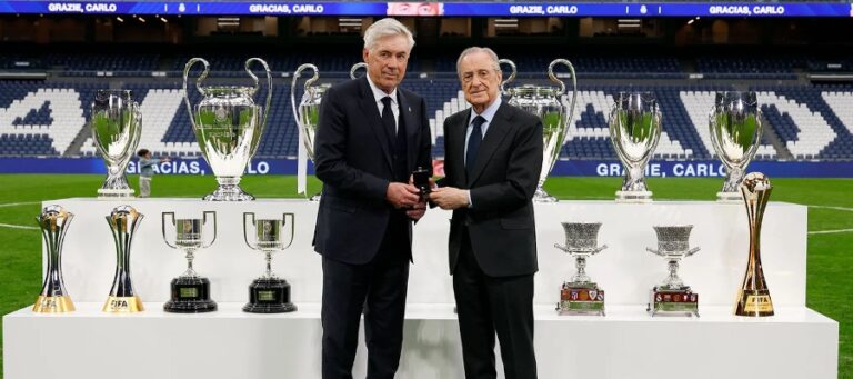 Ancelotti se zapojil do kampaně a podpořil Péreze: Ještě spousta historie před námi, Hala Madrid