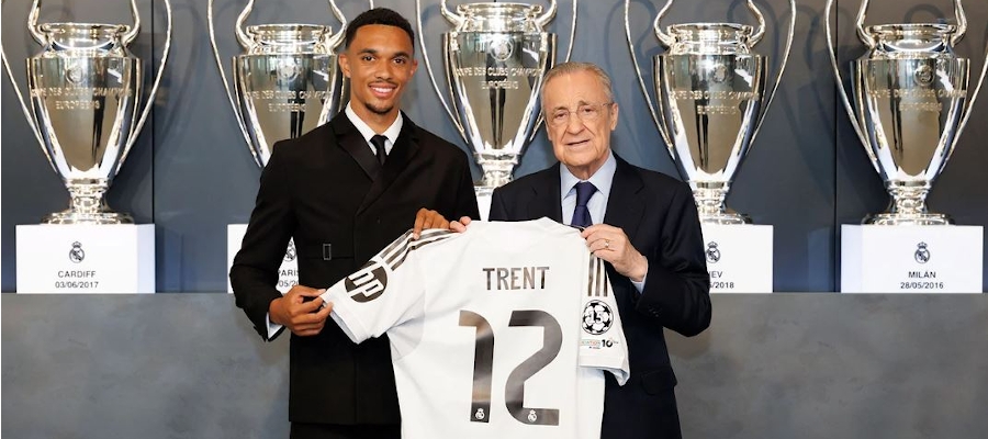 OFICIÁLNĚ: Alexander-Arnold podepsal smlouvu s Realem Madrid. Nosit bude číslo 12