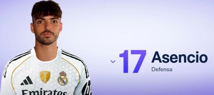 OFICIÁLNĚ: Asencio oblékne číslo 17 po Lucasovi