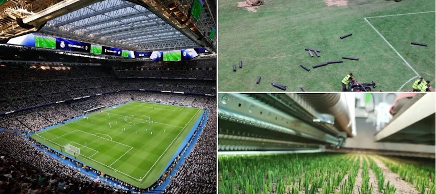 Proměna stadionu Bernabéu: prémiový trávník, odstranění řad, i zvýšení kapacity