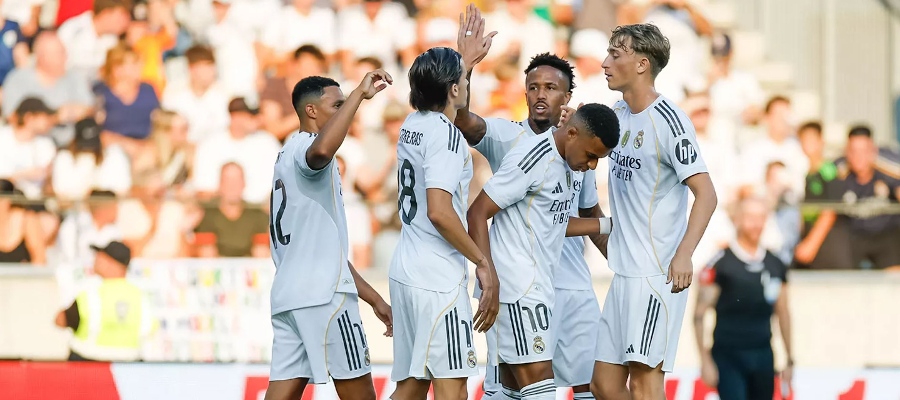 „Nový“ Real Madrid Xabiho Alonsa ukazuje své zbraně s Mbappém jako lídrem