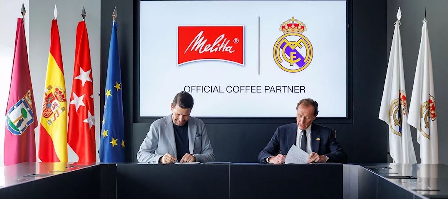Skupina Melitta – nový oficiální sponzor kávy Realu Madrid