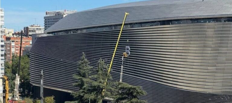 Úroveň odhlučnění Bernabéu lze snížit o polovinu