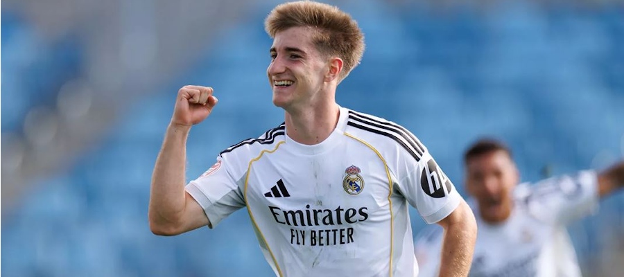 Castilla po dalším vítězství stoupá vzhůru tabulkou (VIDEO)