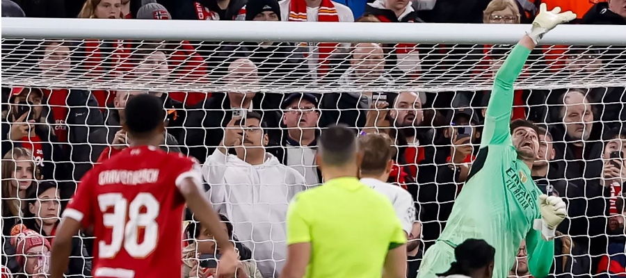 Courtois: Možná ten faul před gólem nebyl nutný