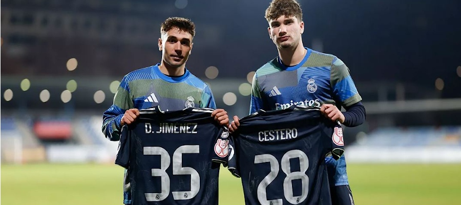 David Jiménez a Cestero debutovali v oficiálním zápase za Real Madrid