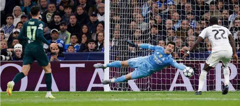 Courtois: Gól na 1:1 to trochu moje chyba