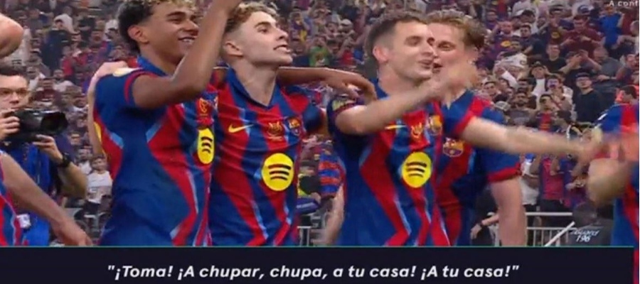 Fermín směrem k tribunám: „Tak si to spolkněte! A mazejte domů!“  [VIDEO]