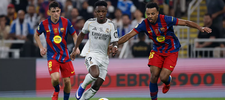 REPORT: FC Barcelona – Real Madrid 3:2. Blaugranas obhajují Superpohár