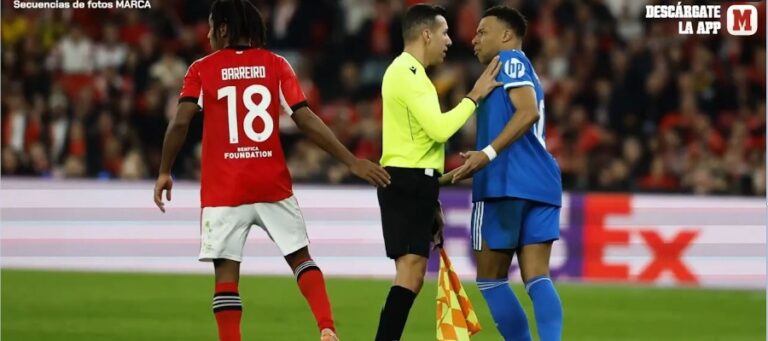 Fotografie deníku MARCA: Rüdiger odstrčil Mbappého, aby neútočil na Prestianniho [VIDEO]