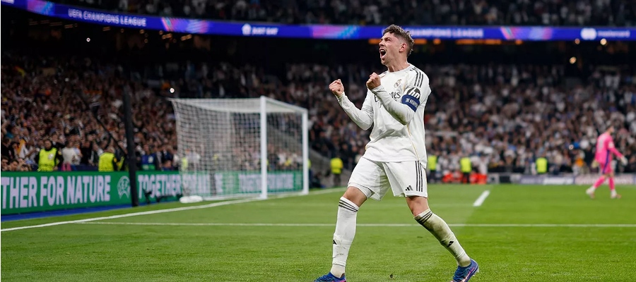 Fede hráčem týdne Ligy mistrů