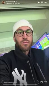 Sergio Ramos (zdroj: instagram.com)