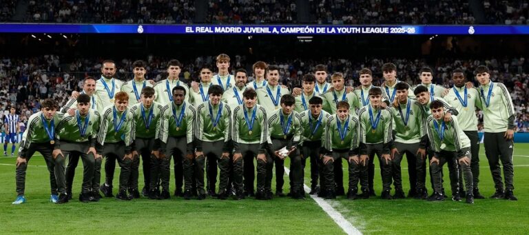 Bernabéu vzdává poctu šampionům Youth League