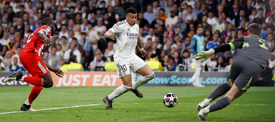 REPORT: Real Madrid - Bayern Mnichov 1:2. Mbappé vykřesal naději do odvety