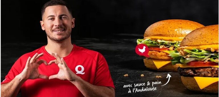 Eden Hazard během mistrovství světa propaguje… hamburgery