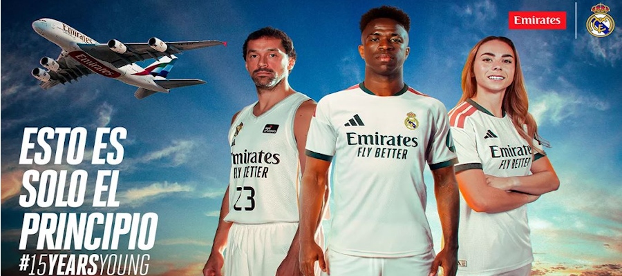 Oficiálně: Real Madrid a Emirates prodlužují svou historickou alianci až do roku 2031