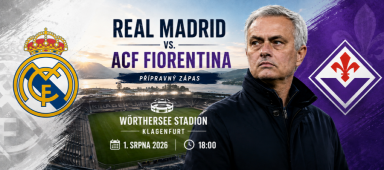 PŘÍPRAVA: Real Madrid – Fiorentina. Nominace na první oficiální přípravný duel