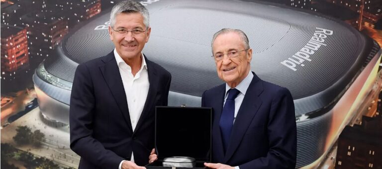 Florentino k prezidentovi Bayernu: Je na mě tlak ohledně Oliseho, nakonec mi ho budeš muset prodat