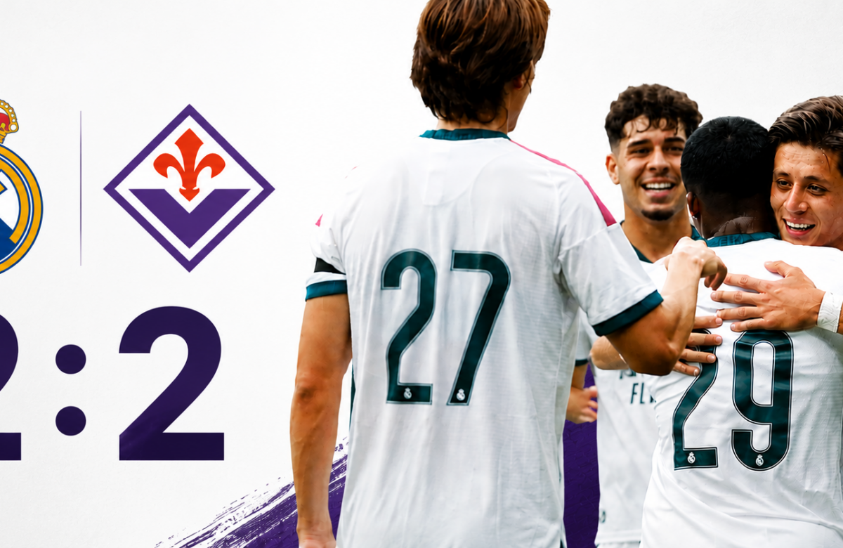 REPORT: Real Madrid - Fiorentina 2:2. Remíza v prvním přípravném utkání
