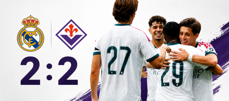 REPORT: Real Madrid – Fiorentina 2:2. Remíza v prvním přípravném utkání