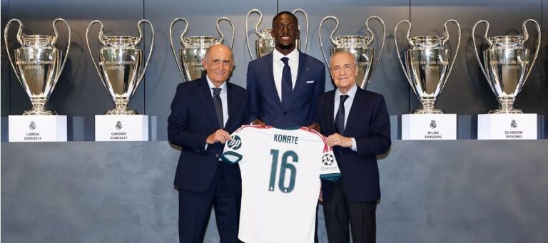 Konaté: Dres Realu Madrid byl první, který jsem jako dítě měl