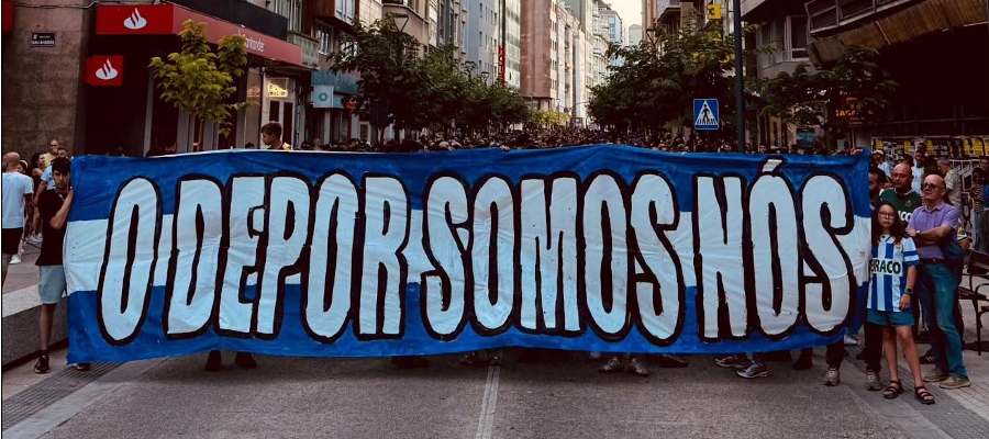 Prohlášení ultras Deportiva: Na zápas s Realem nechoďte, protest pokračuje
