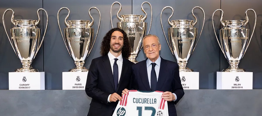 Marc Cucurella představen jako hráč Realu Madrid