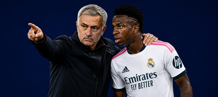 Mourinho čelí první výzvě: Zklidnit Viníciuse a ochránit ho