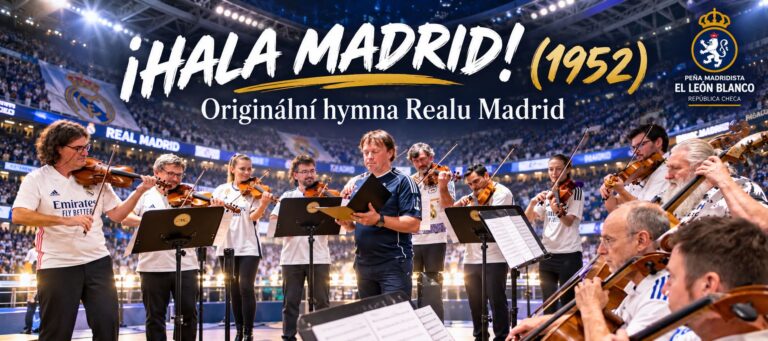 EXKLUZIVNĚ: Klasická hymna Realu Madrid na slavnostním představení fanklubu El León Blanco