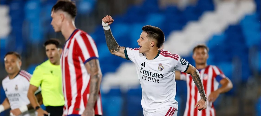 Pět gólů, dvě penalty, Castilla ovládla madridské derby (VIDEO)
